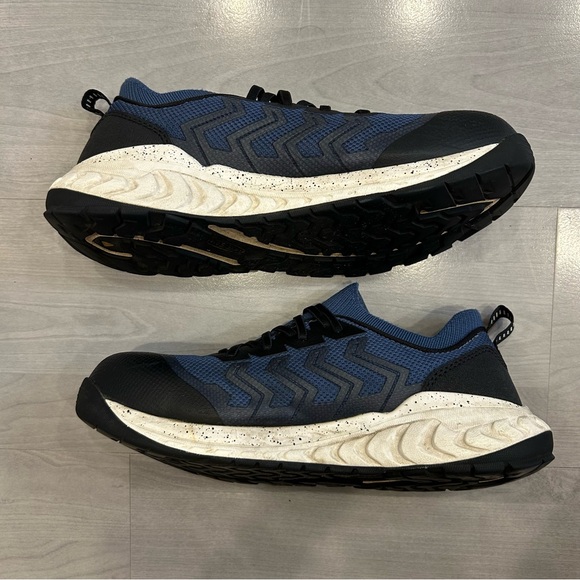 KEEN ESD Utility Men's Arvada Shift Composite Toe  Work Shoes Sz 9.5D Blue/White - Picture 2 of 9